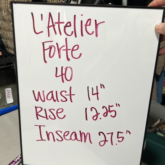 L’Atelier Forte Copper Infused Scrub Pant in Black Size IT40/US Small - Picture 9 of 16